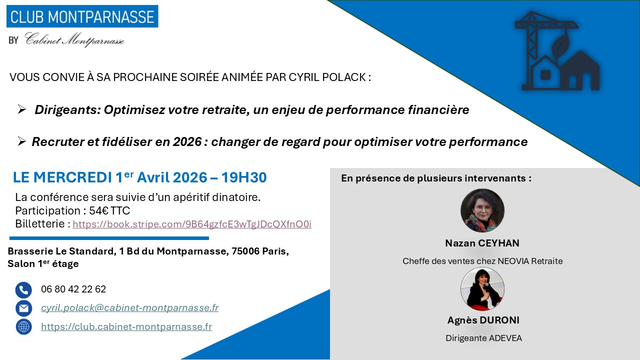 Carton soirée Club Montparnasse du 1er avril 2026